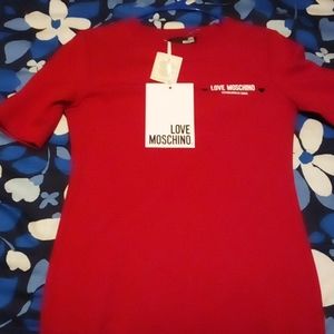 Moschino Red Dress Size6.